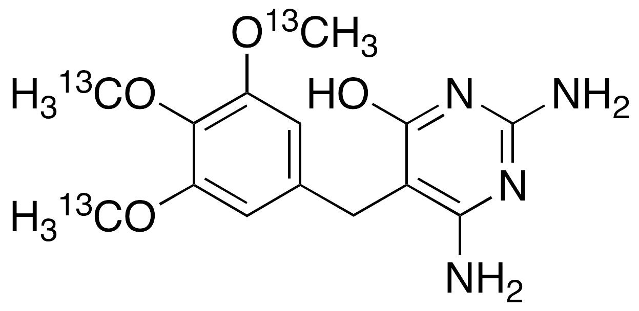 4-Hydroxy Trimethoprim-13C3 - image 1