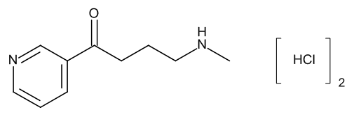 4-(Methylamino)-1-(3-pyridyl)-1-butanone Dihydrochloride - image 1