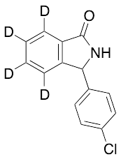 3-(4-Chlorophenyl)-1-isoindolinone-d4 - image 1