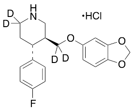 rac trans-Paroxetine-d4 Hydrochloride - image 1