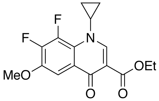 1-Cyclopropyl-7-8-difluoro-6-methoxy-4-oxo-1,4-dihydroquinoline-3-carboxylic Acid Ethyl Ester - image 1