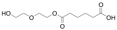 1-[2-(2-Hydroxyethoxy)ethyl] Hexanedioic Acid Ester - image 1