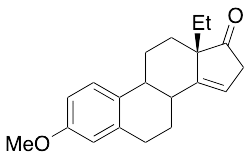 (13S)-Ethyl-3-methoxygona-1,3,5(10),14(15)-tetraen-17-one - image 1