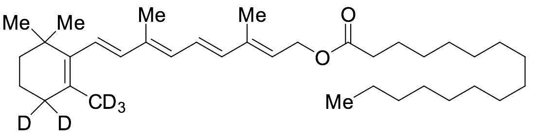 3,3-Dideuterio-2-Trideuteriomethyl Vitamin A Palmitate - image 1