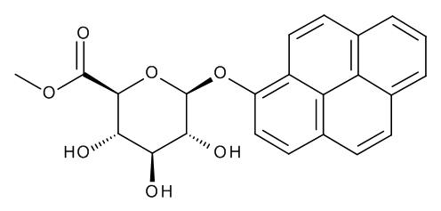 1-Hydroxypyrene beta-D-Glucuronide Methyl Ester - image 1