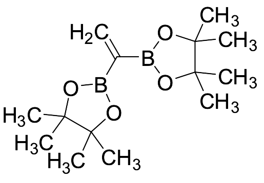 2,2'-Ethenylidenebis[4,4,5,5-tetramethyl-1,3,2-dioxaborolane] - image 1