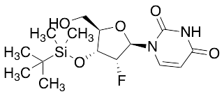 2'-Deoxy-3'-O-[(1,1-dimethylethyl)dimethylsilyl]-2'-fluorouridine - image 1