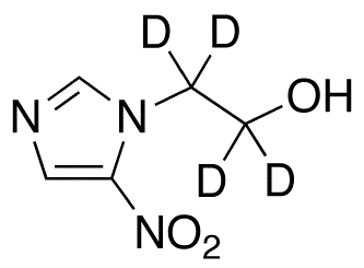 5-Nitro-1H-imidazole-1-ethanol-d4 - image 1