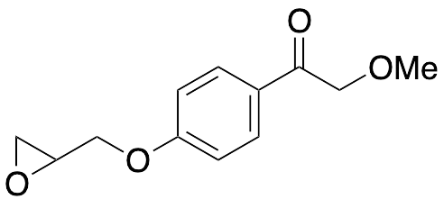 2-Methoxy-1-[4-(oxiranylmethoxy)phenyl]ethanone - image 1