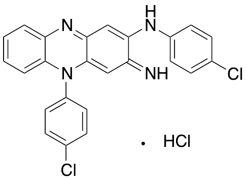N,5-Bis(4-chlorophenyl)-3,5-dihydro-3-imino-2-phenazinamine Hydrochloride - image 1