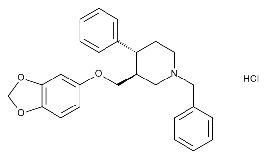 Defluoro N-Benzyl Paroxetine Hydrochloride - image 1