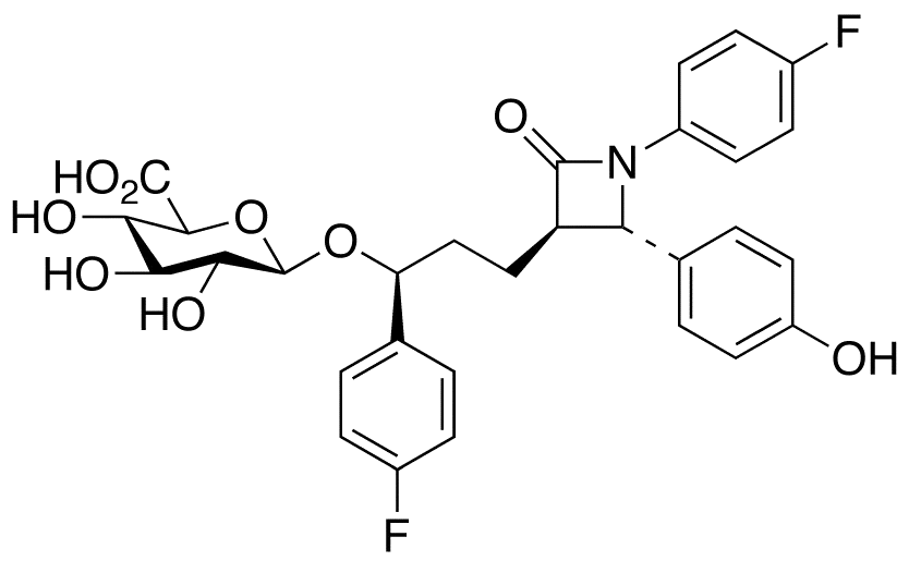 Ezetimibe Hydroxy Beta-D-Glucuronide - image 1