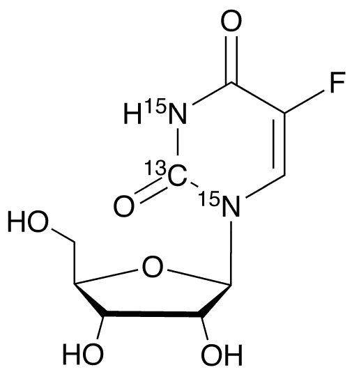 5-Fluorouridine-13C,15N2 - image 1