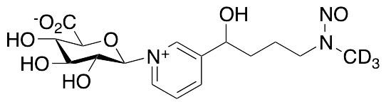 4-(Methylnitrosamino-d3)-1-(3-pyridyl)-1-butanol N-beta-D-Glucuronide (>80%) - image 1