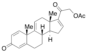 21-(Acetyloxy)-pregna-1,4,9(11),16-tetraene-3,20-dione - image 1