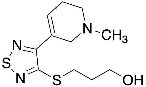 3-[[4-(1,2,5,6-Tetrahydro-1-methyl-3-pyridinyl)-1,2,5-thiadiazol-3-yl]thio]-1-propanol - image 1