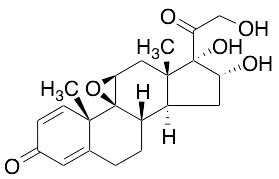 (9b,11b,16a)-9,11-Epoxy-16,17,21-trihydroxypregna-1,4-diene-3,20-dione - image 1
