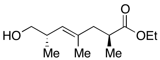 (2S,4E,6S)-7-Hydroxy-2,4,6-trimethyl-4-heptenoic Acid Ethyl Ester - image 1