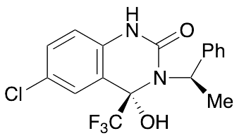 (4S)-6-Chloro-3,4-dihydro-4-hydroxy-3-[(1R)-1-phenylethyl]-4-(trifluoromethyl)-2(1H)quinazolinone - image 1