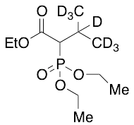 2-Phosphono-3-(methylbutyric Acid) Triethyl Ester-d7 - image 1