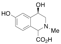 (4R)-4,6-Dihydroxy-2-methyl-1,2,3,4-tetrahydroisoquinoline-1-carboxylic Acid (Impurity) (Mixture of 2 Diastereomers) - image 1