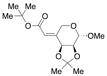 (4E)-4-Deoxy-4-[2-(1,1-dimethylethoxy)-2-oxoethylidene]-2,3-O-(1-methylethylidene)-Beta-L-erythropentopyranoside Methyl Ether - image 1
