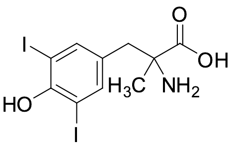 3,5-Diiodo-Alpha-methyl-DL-tyrosine - image 1