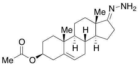 Depyridinyl Abiraterone 3-Acetate 17-Hydrazone - image 1