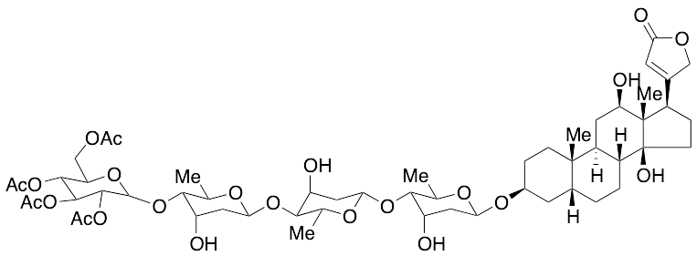 Digoxin-4’’’-O-tetra-O-acetyl Beta-D-Glucopyranoside - image 1