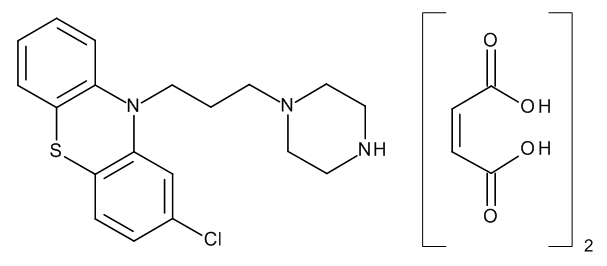 N-Desmethyl Prochlorperazine Dimaleate - image 1