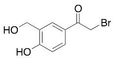 2-Bromo-1-[4-hydroxy-3-(hydroxymethyl)phenyl]ethanone - image 1
