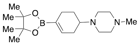 1-Methyl-4-(4-(4,4,5,5-tetramethyl-1,3,2-dioxaborolan-2-yl)cyclohex-3-en-1-yl)piperazine - image 1