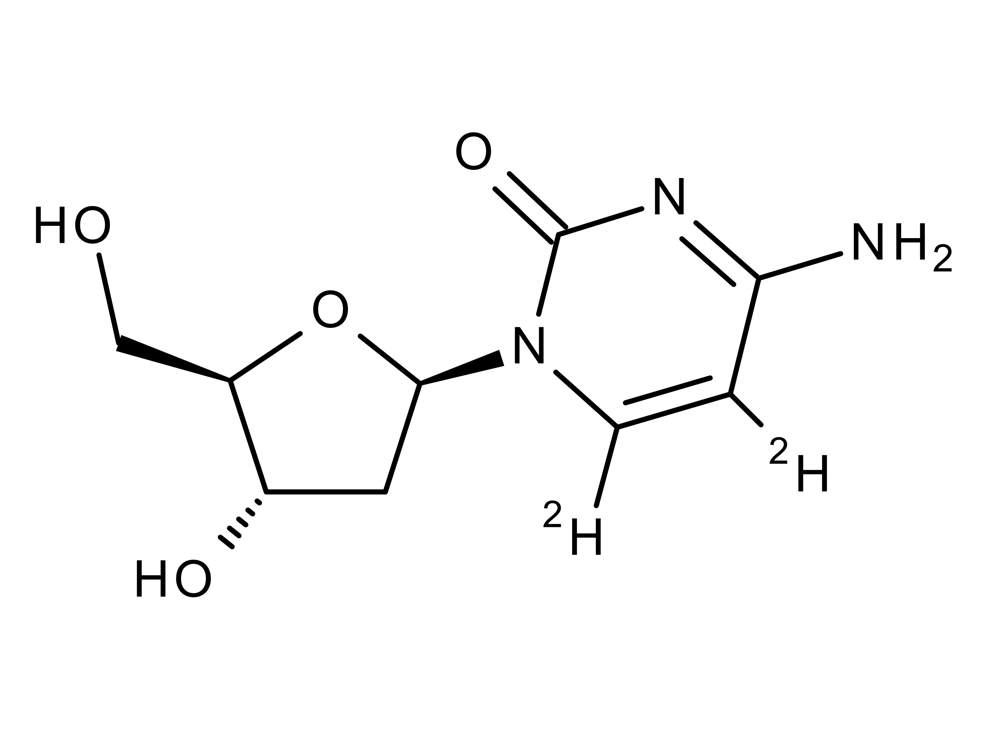 2’-Deoxy Cytidine-5,6-d2 - image 1