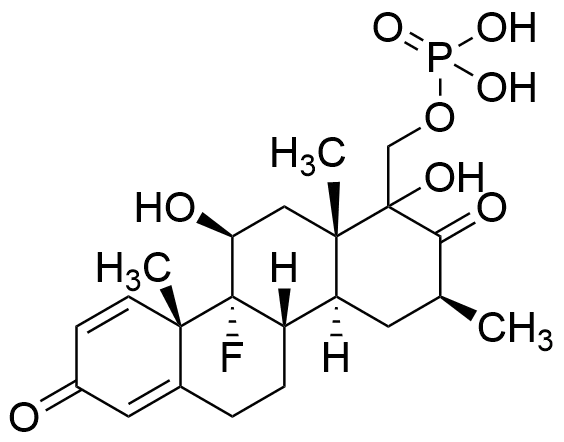 1R-Hydroxyl-Homo Dexamethasone Phosphoric Acid - image 1