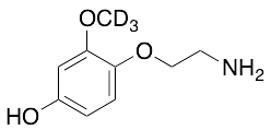 4-(2-Aminoethoxy)-3-methoxyphenol-d3 - image 1