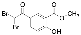 Methyl 5-(2,2-Dibromoacetyl)-2-hydroxybenzoate - image 1