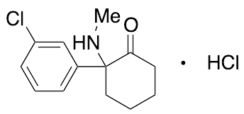 2-(3-Chlorophenyl)-2-(methylamino)cyclohexanone Hydrochloride - image 1