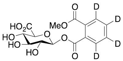 Monomethyl Phthalate-d4 O-Beta-D-Glucuronide - image 1
