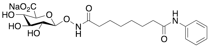 Suberoylanilide Hydroxamic Acid Beta-D-Glucuronide Sodium Salt - image 1