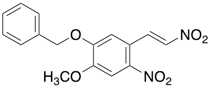4-Methoxy-5-benzyloxy-2,Beta-dinitrostyrene - image 1