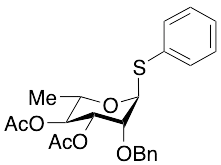 Phenyl 3,4-Di-O-acetyl-Alpha-O-benzyl-1-thio-Alpha-L-rhamnopyranoside - image 1