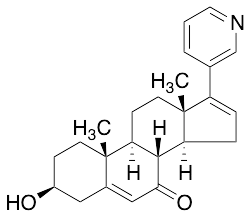 (3Beta)-3-Hydroxy-17-(3-pyridinyl)-androsta-5,16-dien-7-one - image 1