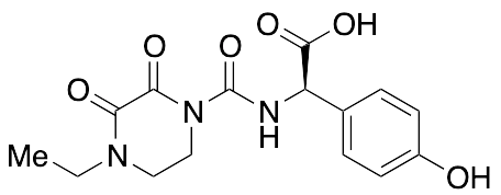 (aR)-a-[[(4-Ethyl-2,3-dioxo-1-piperazinyl)carbonyl]amino]-4-hydroxy-benzeneacetic Acid - image 1