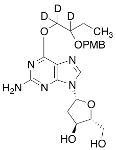 p-Methoxybenzyl O6-(2-Hydroxypropyl)-2’-deoxyguanosine-d3 - image 1