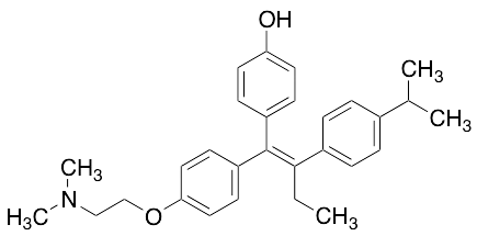 4-[(1E)-1-[4-[2-(Dimethylamino)ethoxy]phenyl]-2-[4-(1-methylethyl)phenyl]-1-buten-1-yl]-phenol - image 1