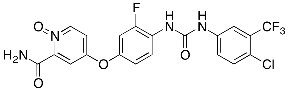 N-Desmethyl Regorafenib (Pyridine)-N-oxide - image 1