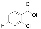 2-Chloro-4-fluorobenzoic Acid - image 1