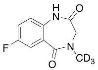7-Fluoro-3,4-dihydro-4-methyl-1H-1,4-benzodiazepine-2,5-dione-d3 - image 1