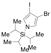 3-Bromo-4-iodo-1-(triisopropylsilyl)-1H-pyrrole - image 1
