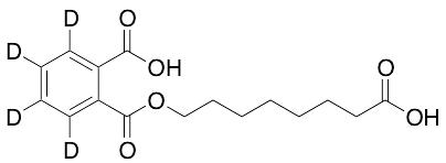 Mono-7-carboxyheptyl Phthalate-d4 - image 1